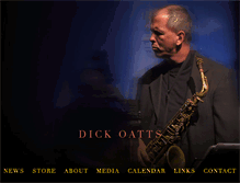 Tablet Screenshot of dickoattsmusic.com